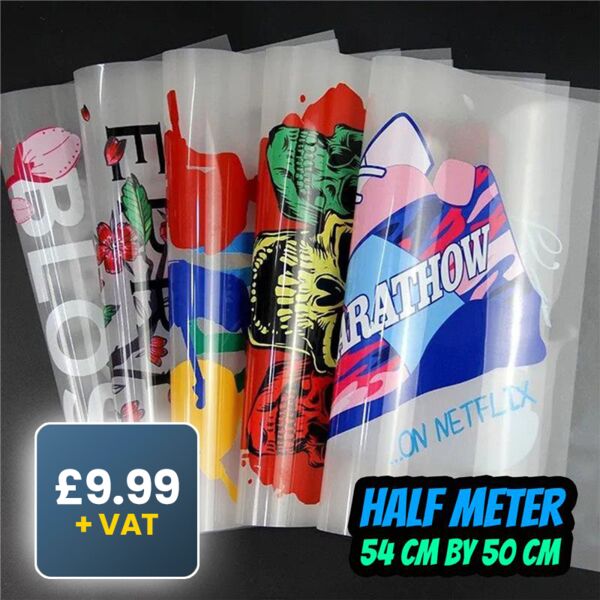 1/2 Half Meter DTF Gang Sheet 54cm x 50 cm Thumbnail